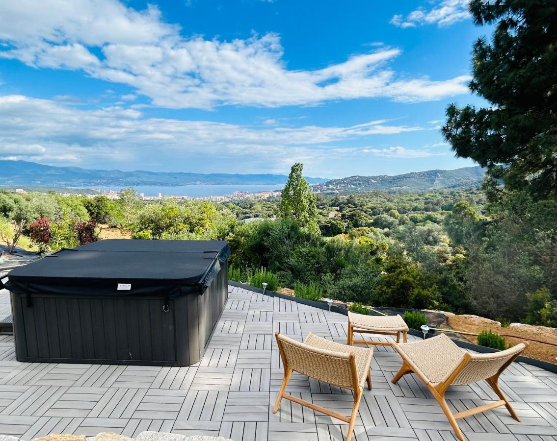 Casa Lc Chambre2 Vue Mer Jacuzzi Ajaccio  Kültér fotó